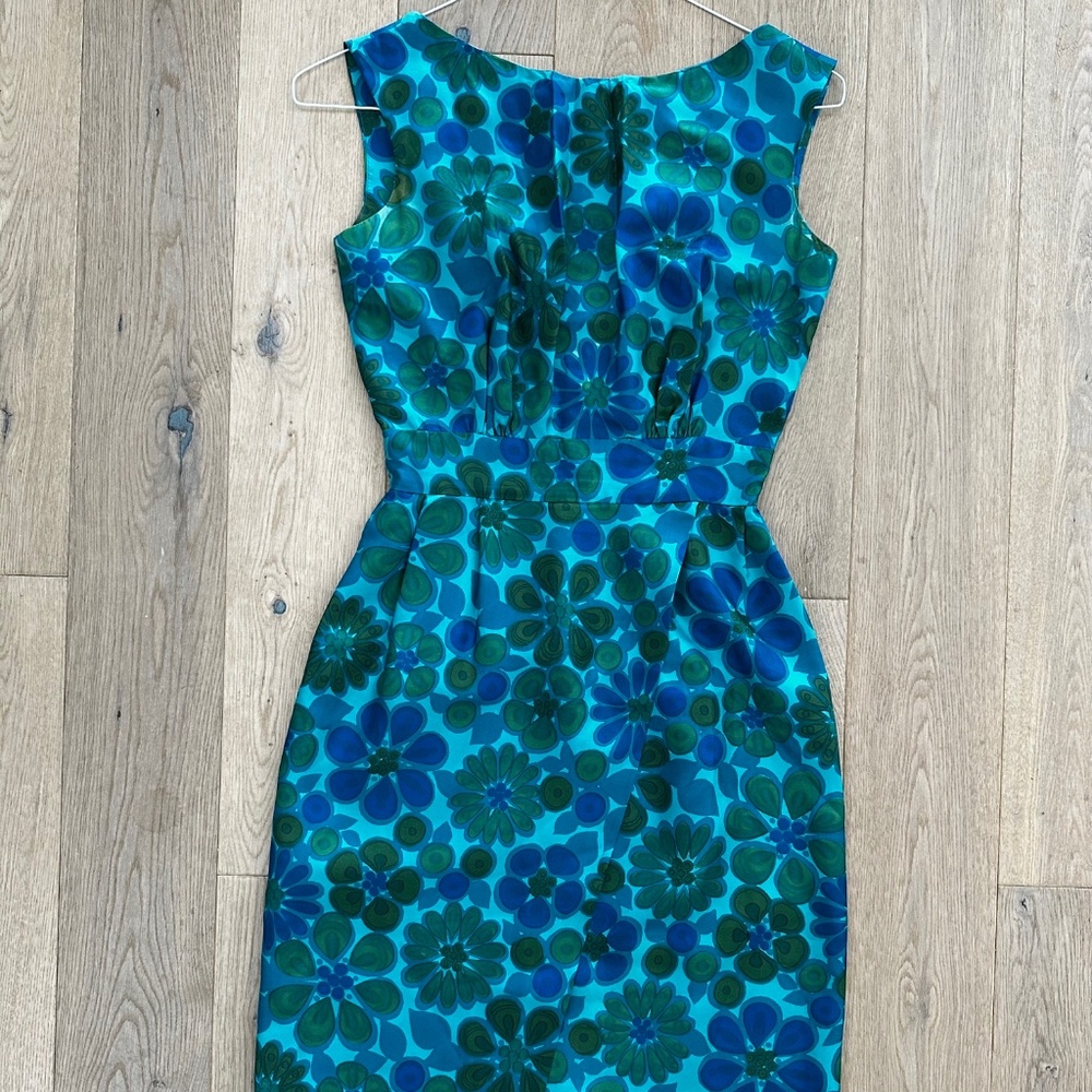 Jane Andre California Vintage Silk Cocktail Dress, S